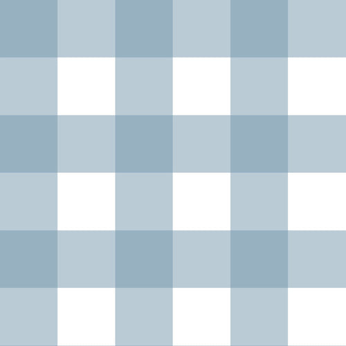 Check Classic Wallpaper -  Light Blue 