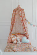 Cotton Quilted Patchwork Blanket + Pillow Set Small - Green Garden