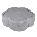 Foam Baby Ball Pit - Aesthetic Grey Flower