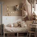 Simple Vintage Stripes Wallpaper - Beige And Brown